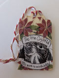 Cryptid Wooden Gift Tag 1.5"x2.7"