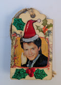 Michael J Fox Wooden Gift Tag 2"x3"