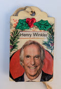 Henry Winkler Wooden Gift Tag 2"x3"