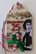 Tim Curry Wooden Gift Tag 1.5"x2.7"