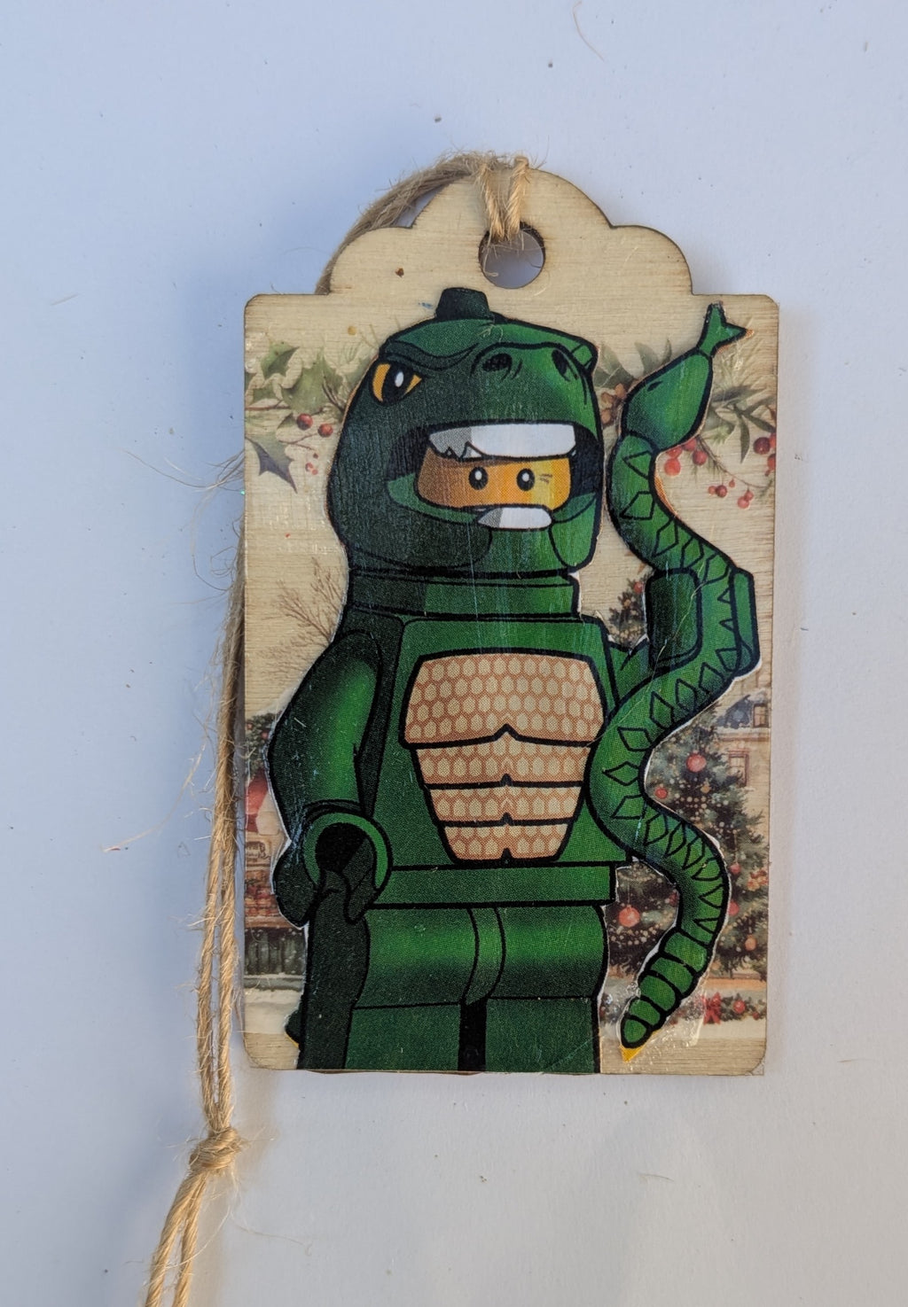 Lego Snake Guy Gift Tag