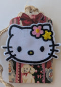 Hello Kitty Wooden Gift Tag 1.5"x2x7"