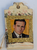 Michael Scott Wooden Gift Tag 2"x3"